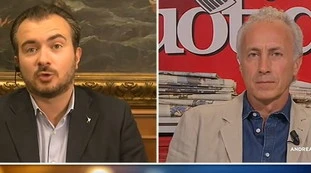 Otto e Mezzo, Riccardo Molinari (Lega) replica alle critiche di Marco Travaglio: "Ditemi dove devo firmare..."