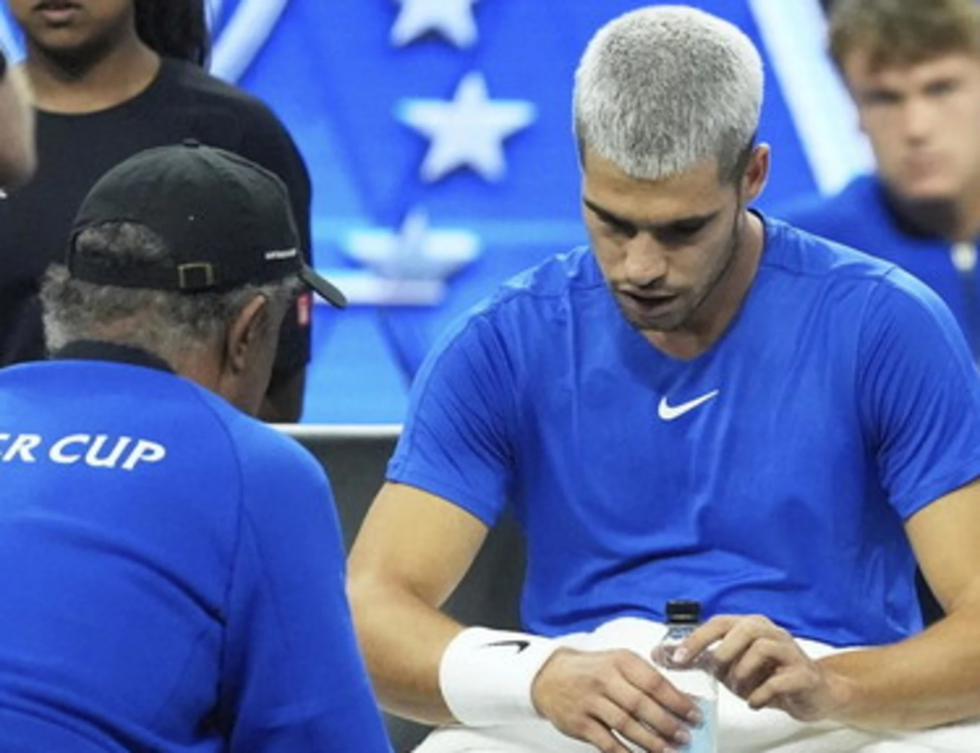 Alcaraz, fasce nere sotto le ginocchia: ecco cosa sono