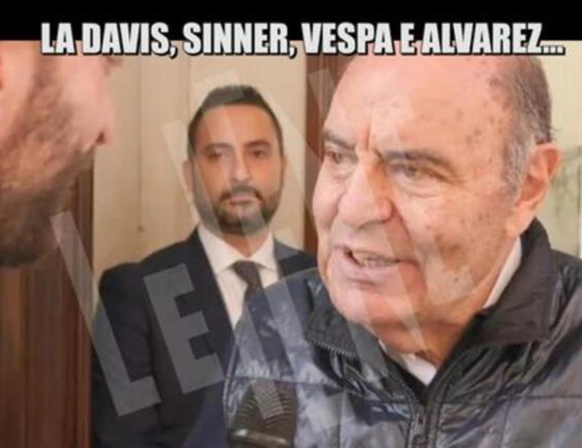 Leggi l'articolo: 'Non lo perdono'. Vespa e Sinner, il servizio bomba delle Iene