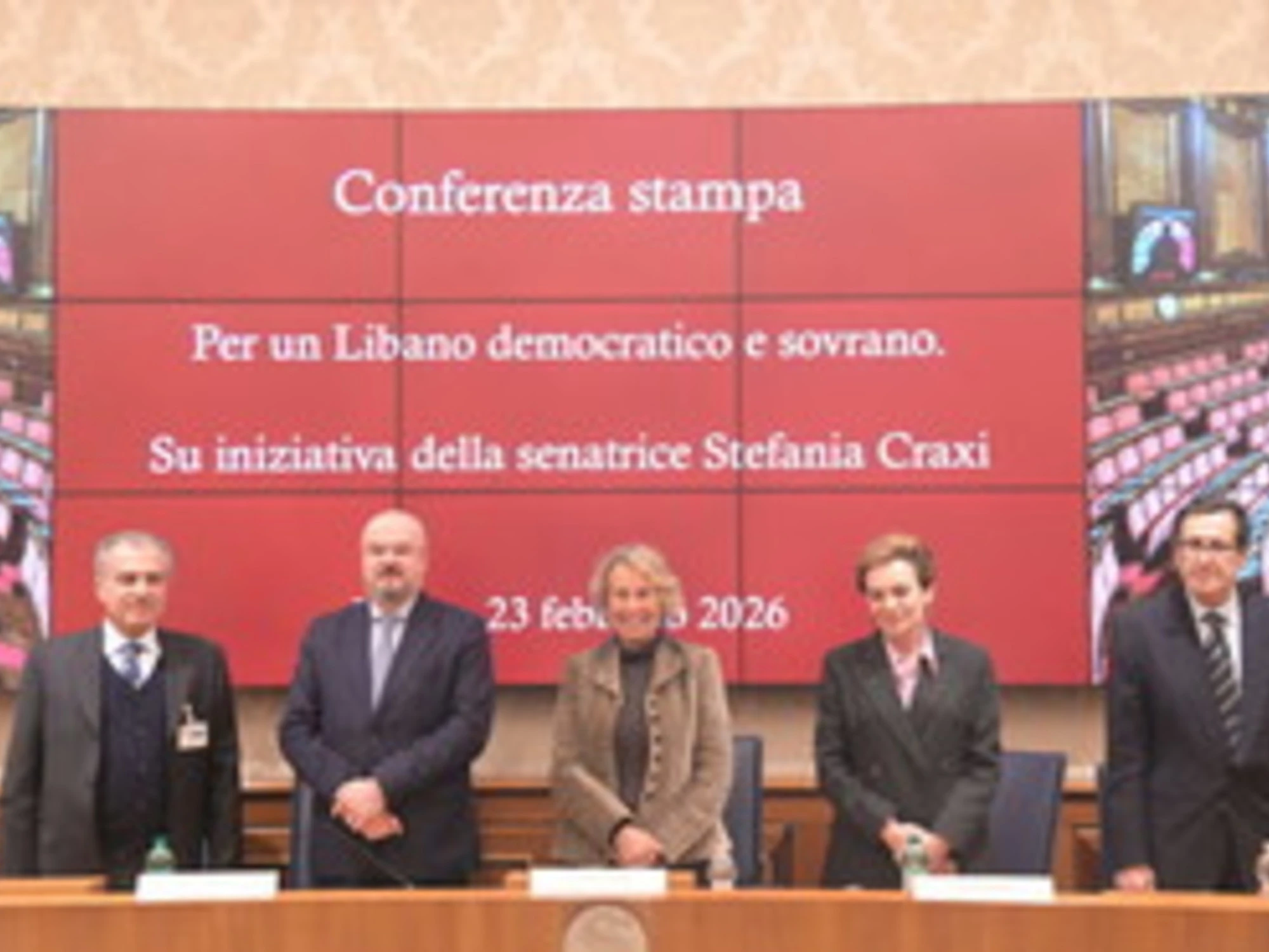 “Per un Libano democratico e sovrano”: in Senato conferenza stampa per il futuro del Paese