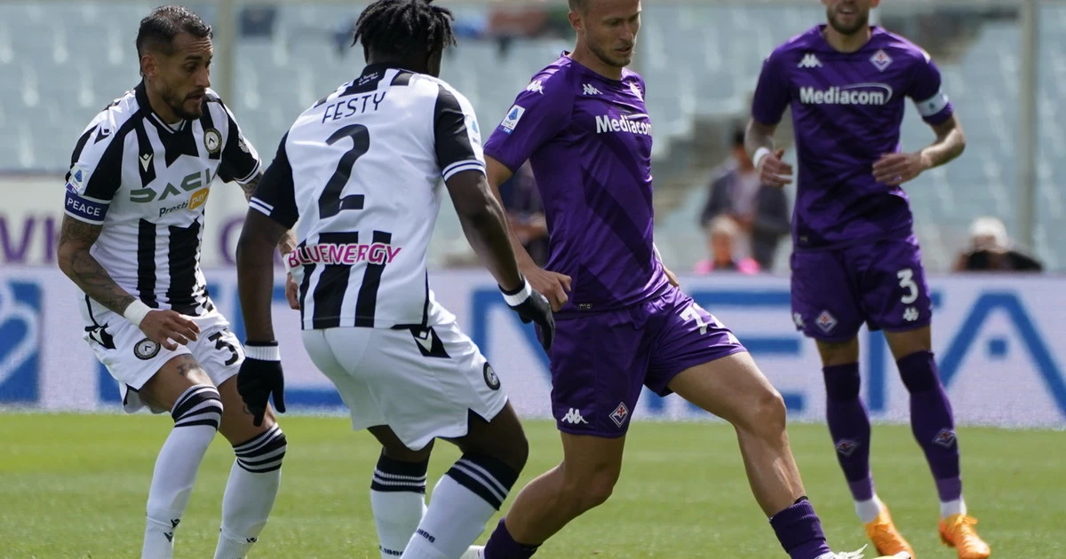 La Fiorentina conquista l'ottavo posto: l'Udinese battuta 2 a 0