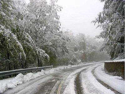 Italiani alle urne sotto pioggia e neve Slavina in Abruzzo, morto uno sciatore