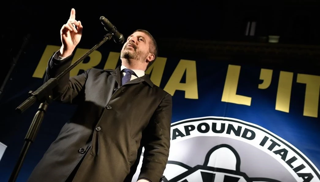 Simone Di Stefano, il leader di CasaPound: "Bene Matteo Salvini, ma ora caccia mezzo milione di clandestini"
