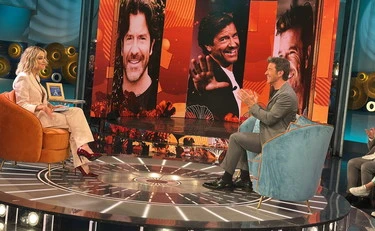 Da noi... a ruota libera, Paolo Conticini: “Dormo con il mio orsacchiotto Gigi”