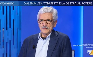 Otto e mezzo, D'Alema: "Fatico a prendere sul serio Meloni"