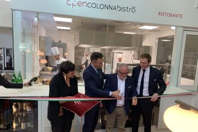 Prima classe in Stazione, a Termini arriva Open Colonna Bistrò