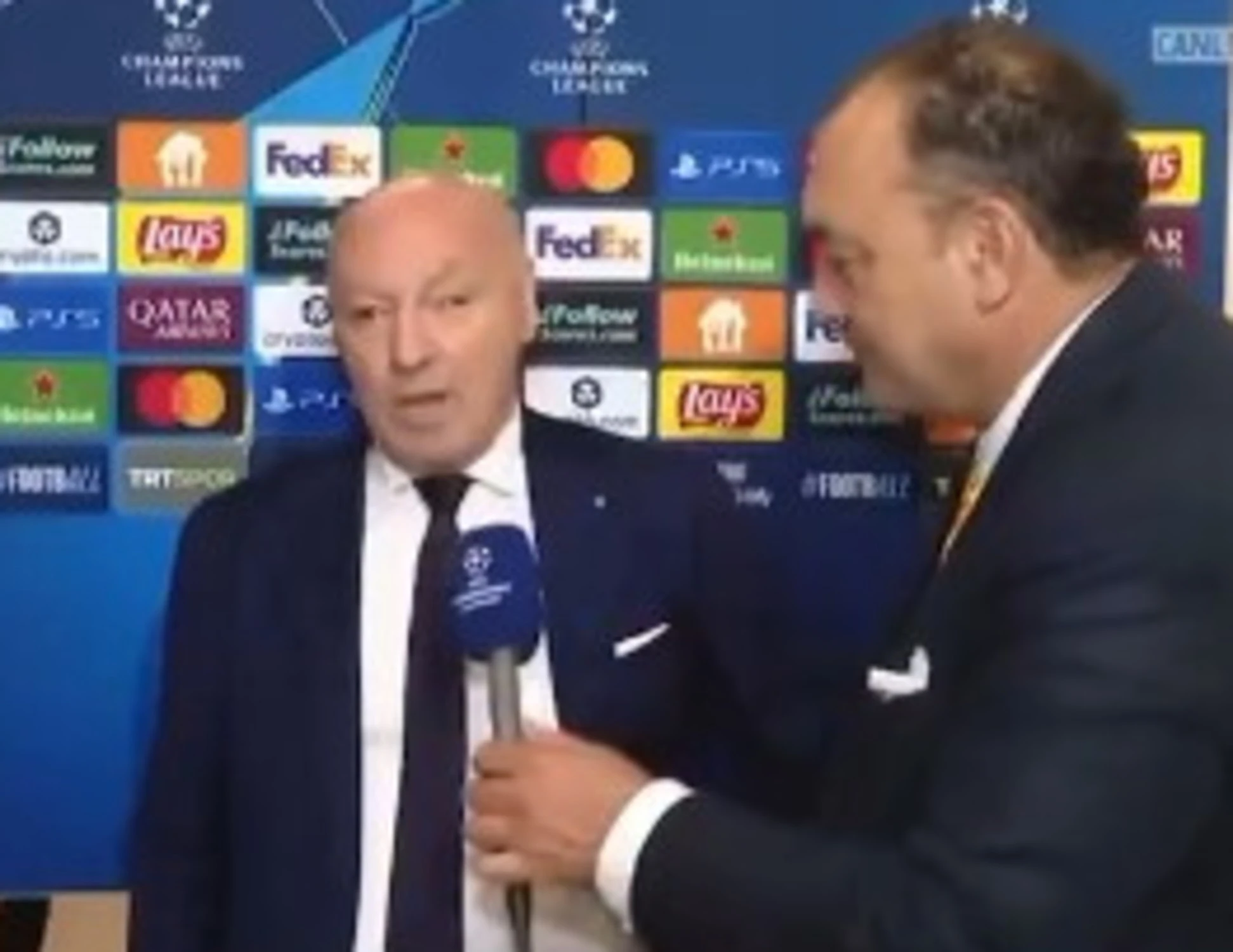 Marotta, la gaffe in diretta tv che fa tremare l'Inter