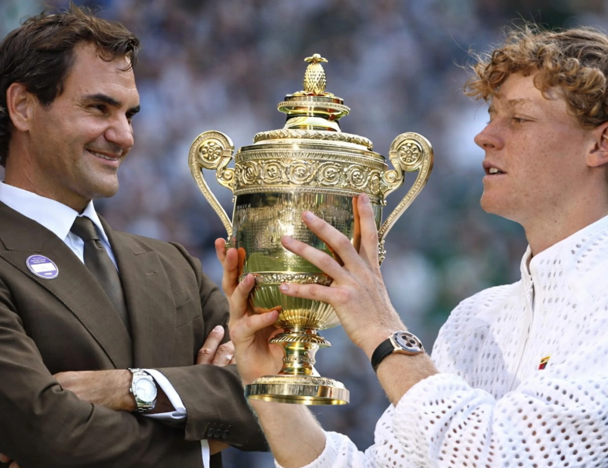 Sinner-Federer, un rapporto mai decollato? Ecco cosa rivela l'indizio social