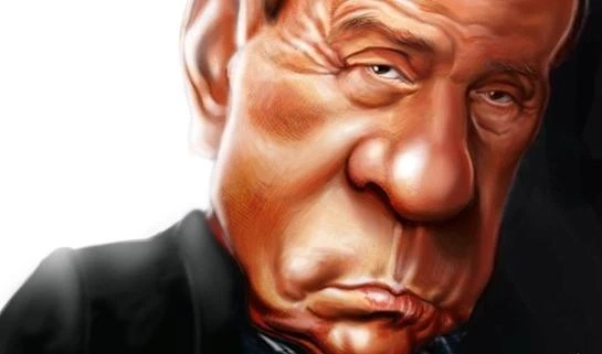 Silvio Berlusconi visto da Benny