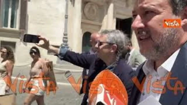 Salvini scherza con direttore di Agenzia Vista Alexander Jakhnagiev: Doppietta di Vista tanta roba