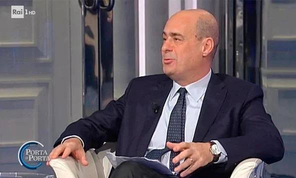 Nicola Zingaretti a Porta a Porta 'caccia' Matteo Renzi: "Chi candido alle prossime Europee"
