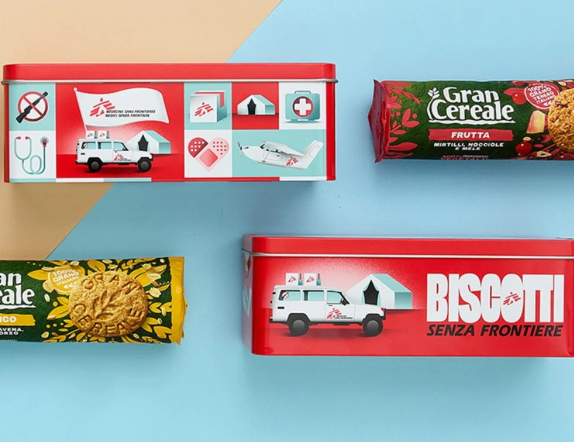 BISCOTTI SOLIDALI: BARILLA SOSTIENE L’INIZIATIVA DI MEDICI SENZA FRONTIERE DONANDO 100MILA TUBI GRANCEREALE PER LA RACCOLTA FONDI “BISCOTTI SENZA FRONTIERE”