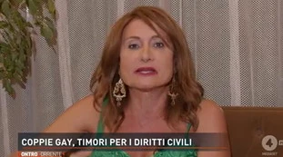 Controcorrente, Luxuria: "Quello di cui ho paura", spara contro  la destra
