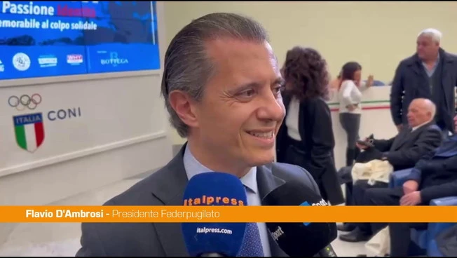 110 anni della Fpi, D'Ambrosi "Siamo la nobile arte, avanti così con forza"