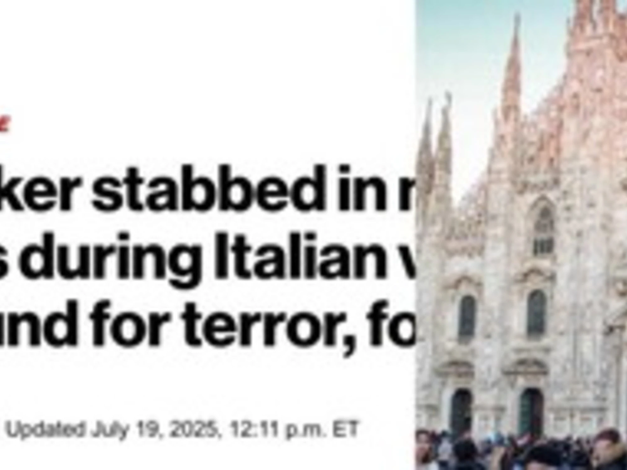 Milano, il New York Post stronca il Pd: "Parco giochi del terrore"