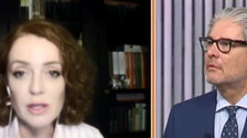 Olga Belova sconvolge Del Debbio: "Perché non usiamo la parola guerra"
