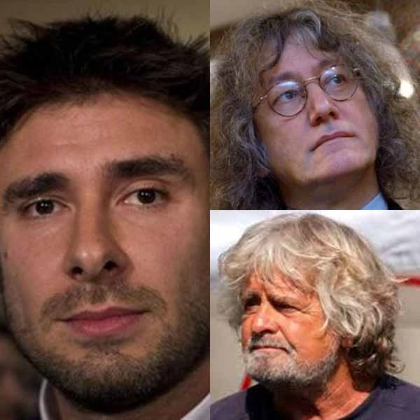 Di Battista, Casaleggio e Grillo