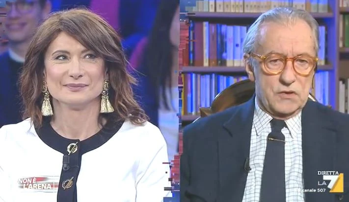 Non è l'arena, Vittorio Feltri da Massimo Giletti: Pervertito? La verità su Luxuria