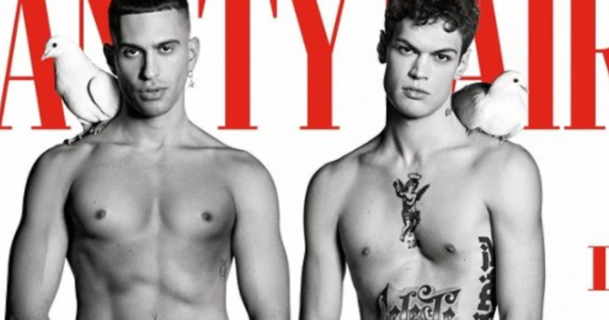 Blanco e Mahmood, completamente nudi in copertina: misure eccezionali, il dettaglio intimo sconvolgente
