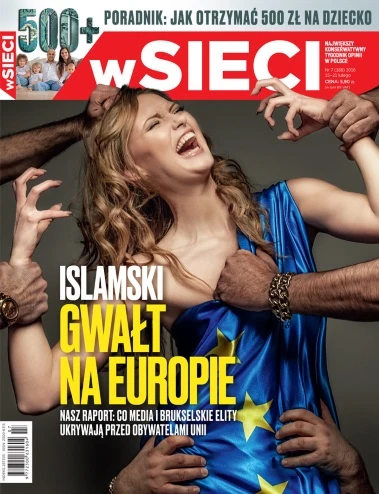 La donna europea, bianca e bionda violentata dagli islamici: la foto choc dalla Polonia