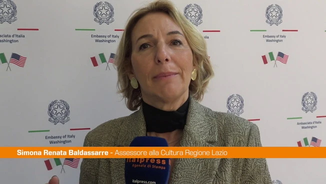 Italia-Usa, Baldassarre "Il Lazio è cultura e bellezze da scoprire"