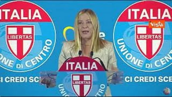 Meloni: Centrodestra costituito da forze con identità compatibili che stanno insieme per scelta
