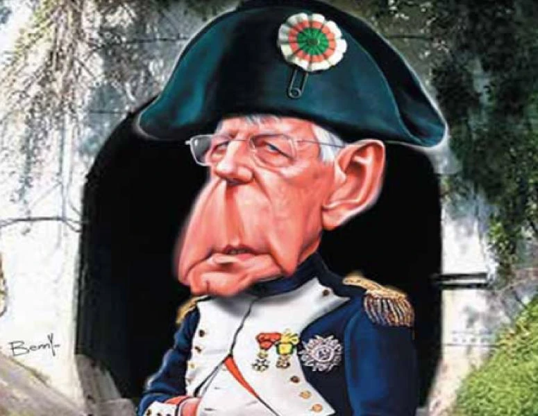 Monti, visto da Benny