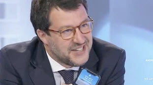 Matteo Salvini a L'aria che tira: "L'sms di Giuseppe Conte, ci chiede di portare le nostre idee"