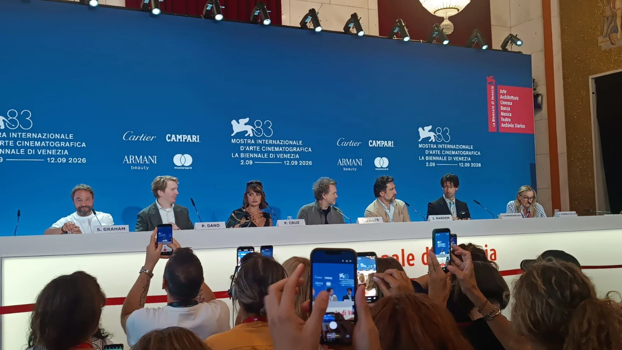 AL VENEZIA FILM FESTIVAL IN CONCORSO “BUNKER” CON PENELOPE CRUZ E JAVIER BARDEM