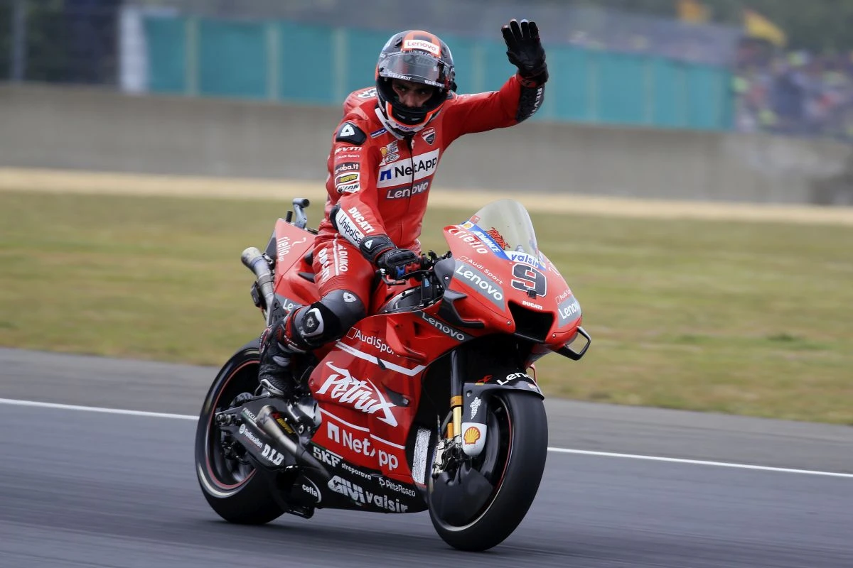 MOTOMONDIALE: GP ITALIA. PETRUCCI VITTORIA DA URLO, ROSSI DELUDE