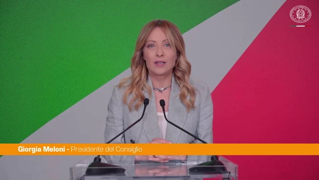 Lavoro, Meloni "Il Governo sostiene chi crea ricchezza e occupazione"