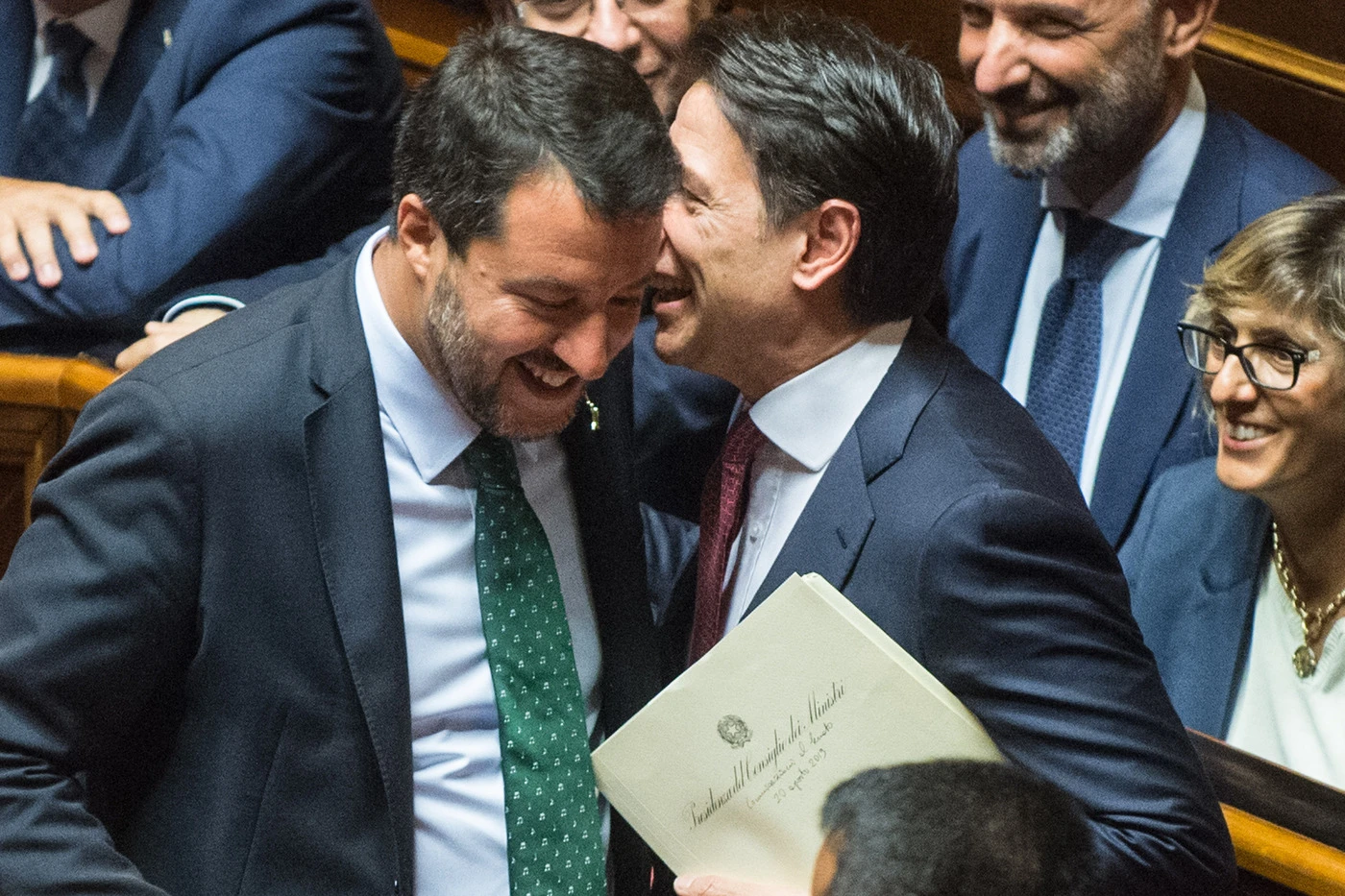 Giuseppe Conte: "Altre maggioranze? Non sono io". Ma non è passato da Lega a Pd in una settimana?