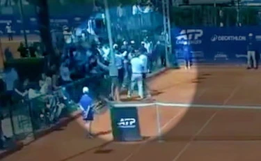 Nerman Fatic, "scemo!": rissa sfiorata al Challenger di Roma