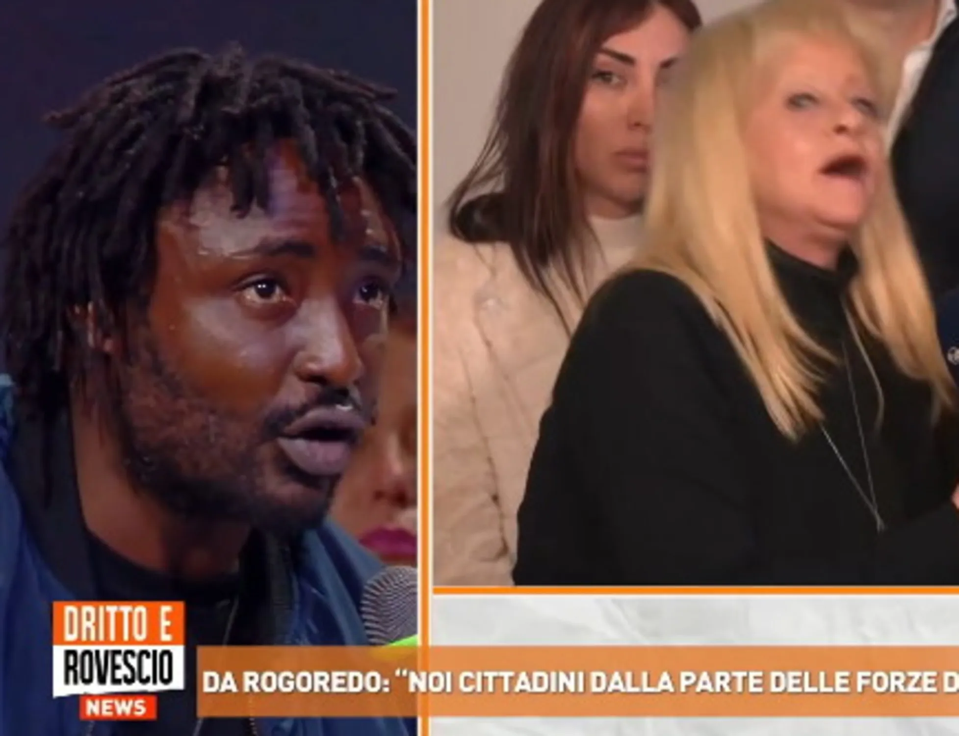 Dritto e rovescio, Mimmo gela Del Debbio: "Noi negr*** continueremo a spacciare"