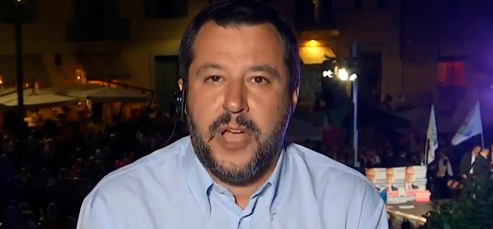 Sondaggio Tecnè, altro botto della Lega: Matteo Salvini, la promessa in tv dopo aver visto le cifre