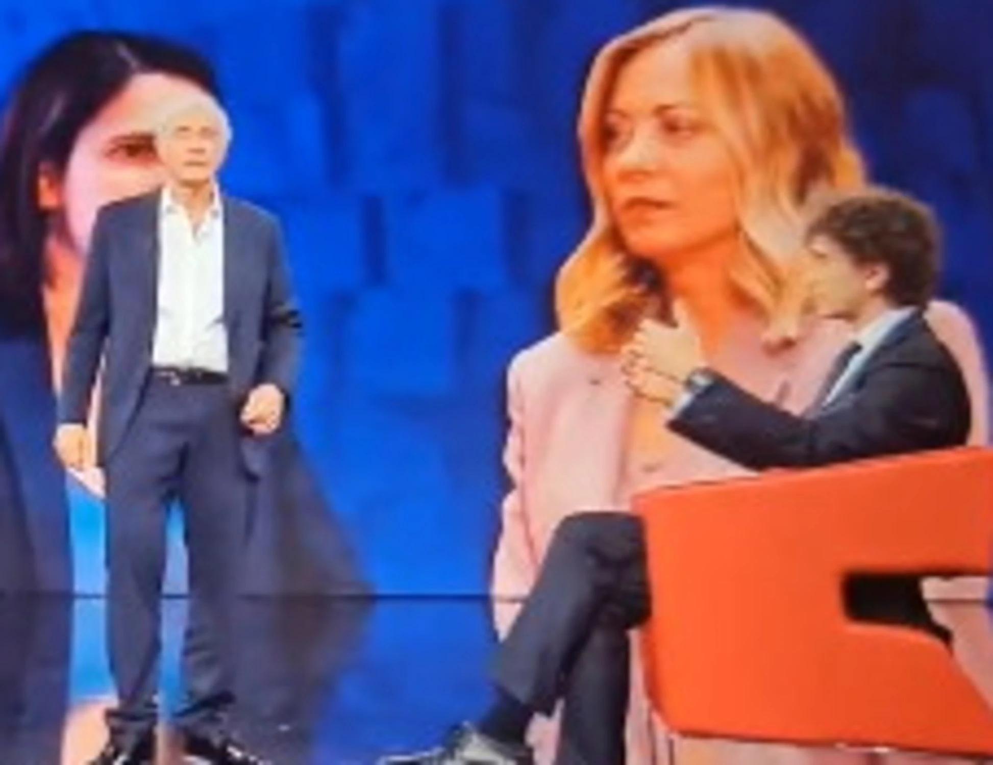 Bignami fa impazzire Bonaccini, gelo da Giletti: "Poi è arrivata Elly"