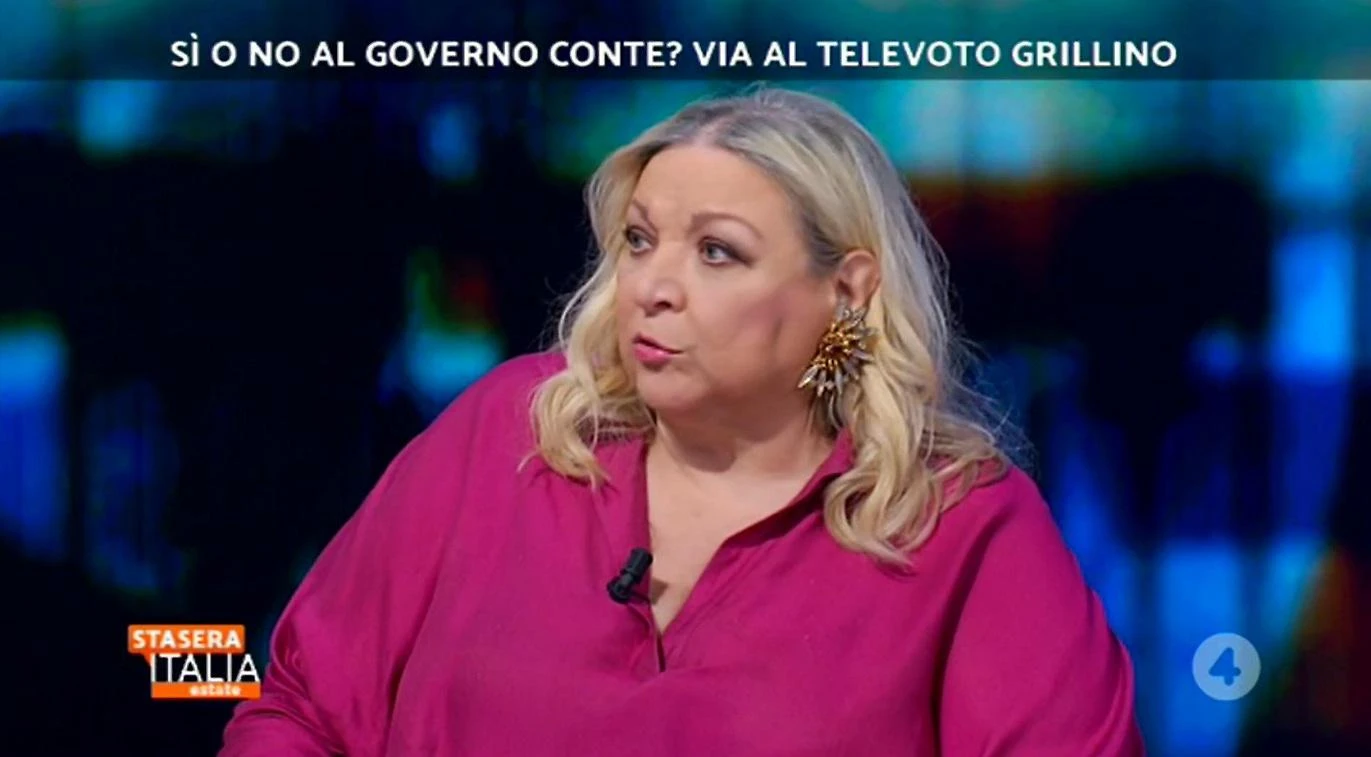 Stasera Italia, la furia di Maria Giovanna Maglie contro Cazzola: "Basta cazz*** contro il popolo italiano"