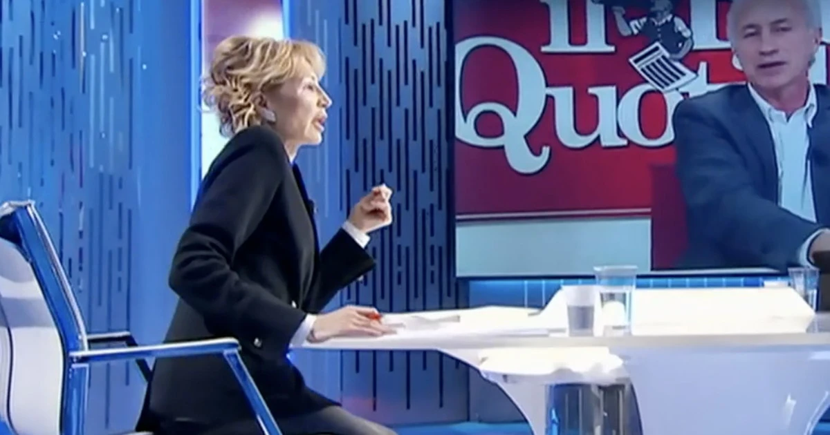 Otto e Mezzo, Lilli Gruber sbotta: "Ma quali urli?", la scenata di Travaglio