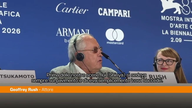 Venezia, Rush "Con Tsukamoto ho sperimentato la potenza della semplicità"