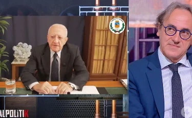 Realpolitik, De Luca lo insulta e Bonelli sbotta: "Cos'ho dovuto spiegare a mia figlia"