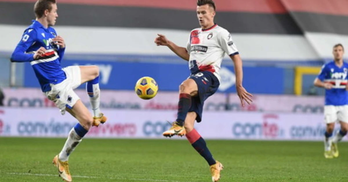 Serie A, la Sampdoria ne fa tre: niente da fare per il Crotone, sempre più ultimo