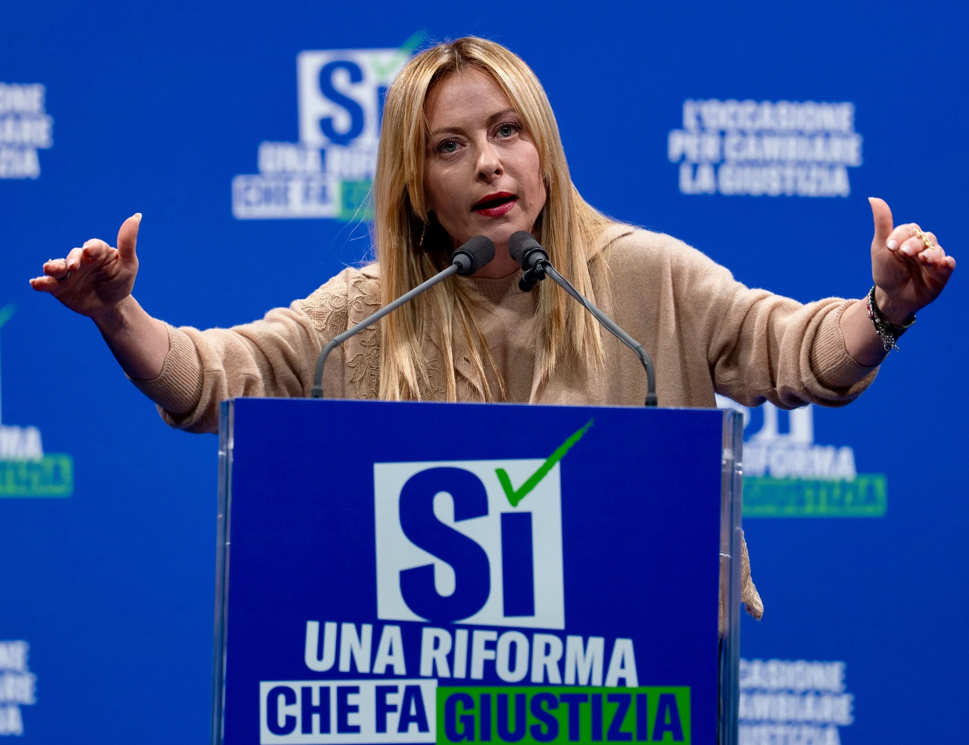 Referendum, Giorgia Meloni: "Magistratura inefficiente, conseguenze drammatiche per i cittadini"