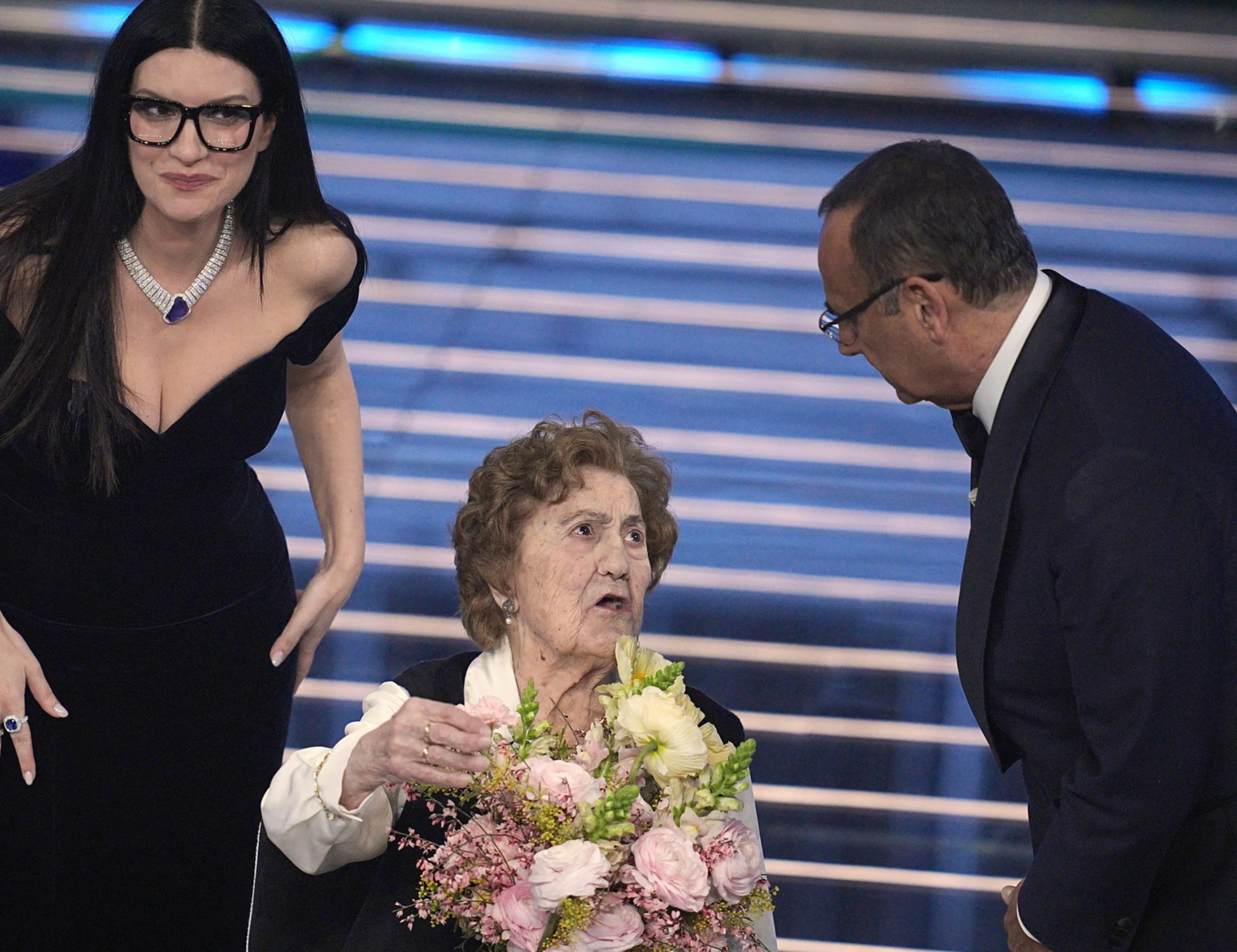 Sanremo 2026, impensabile: mentre Gianna Pratesi era sul palco... cosa è successo