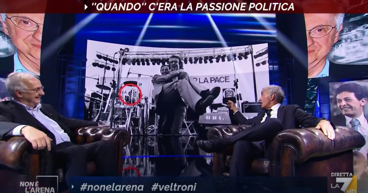 Non è l'Arena, Veltroni in estasi: "Benigni? Da godere, scena impensabile"