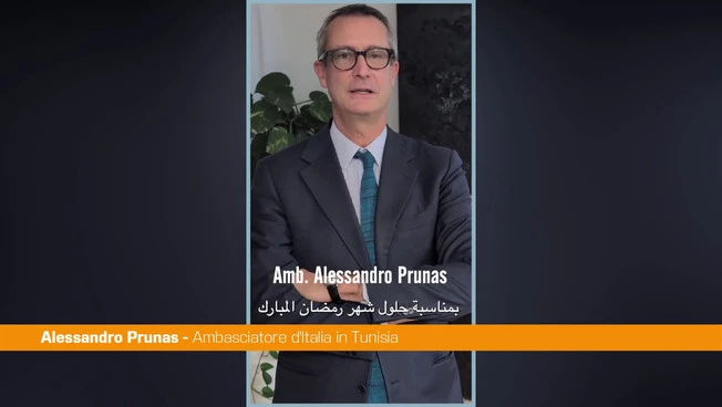 L'ambasciatore d'Italia in Tunisia Prunas rivolge gli auguri per inizio Ramadan