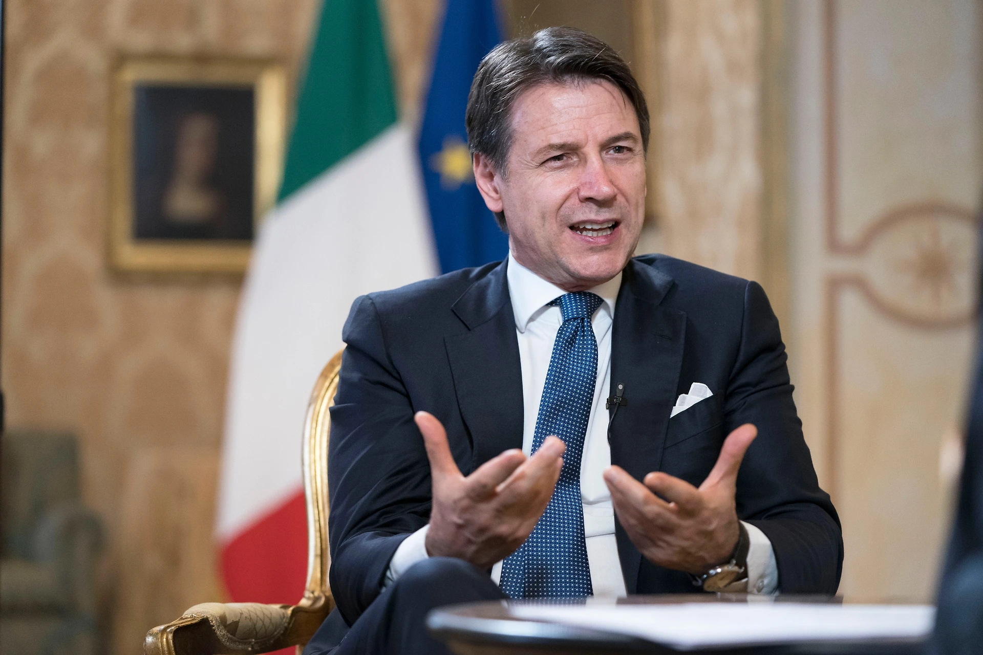 Giuseppe Conte: "In Europa abbiamo un portafoglio economico, che è meglio del posto di Federica Mogherini"