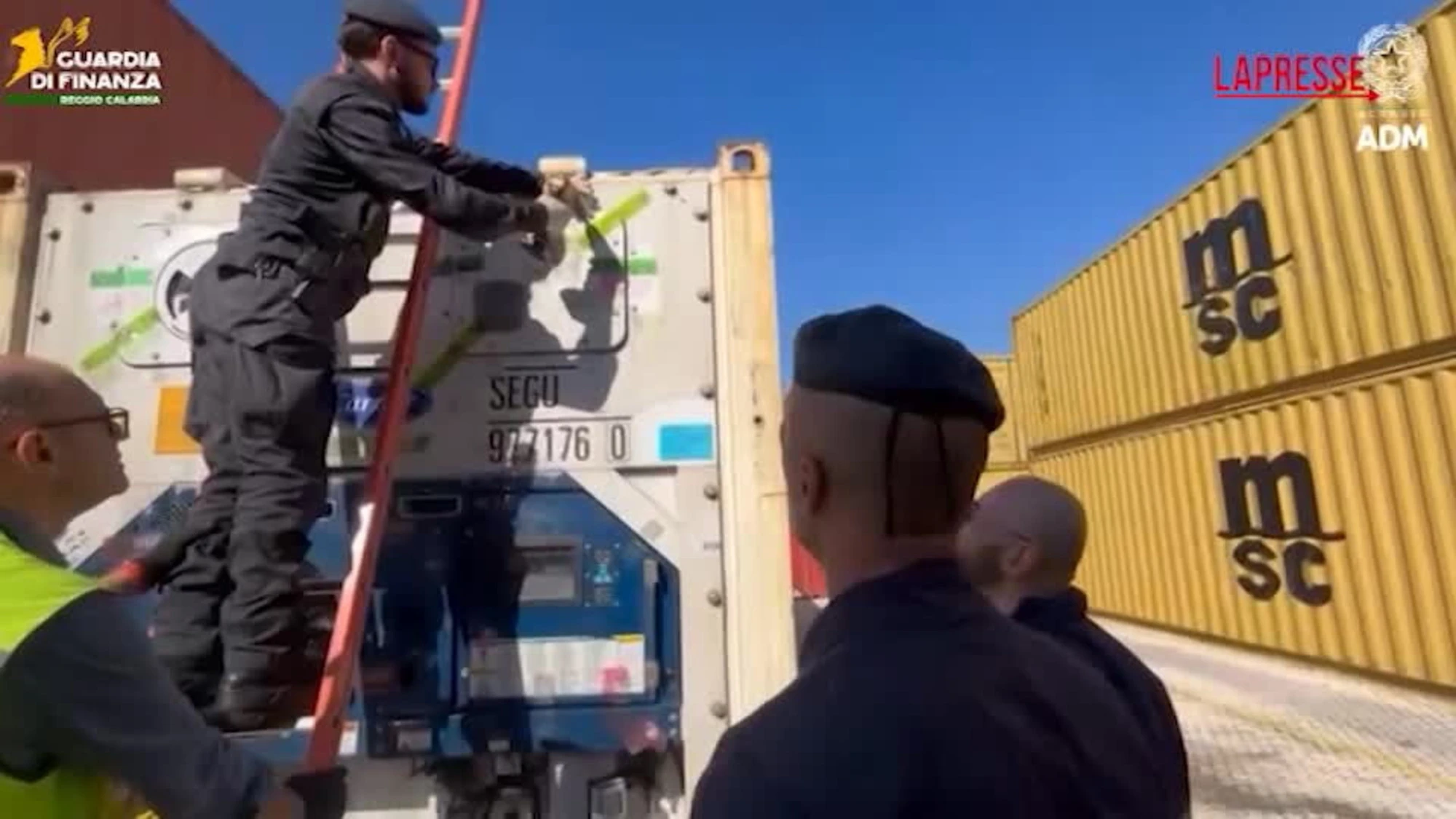 Gioia Tauro, oltre 175 kg di cocaina in container al Porto