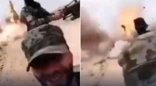 Hamas, i miliziani ridono e si filmano? Spazzati via da una bomba: immagini forti