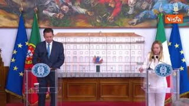 Meloni: Sul bilancio Ue intesa con Portogallo affrontare nuove sfide, senza tagliare Pac e coesione