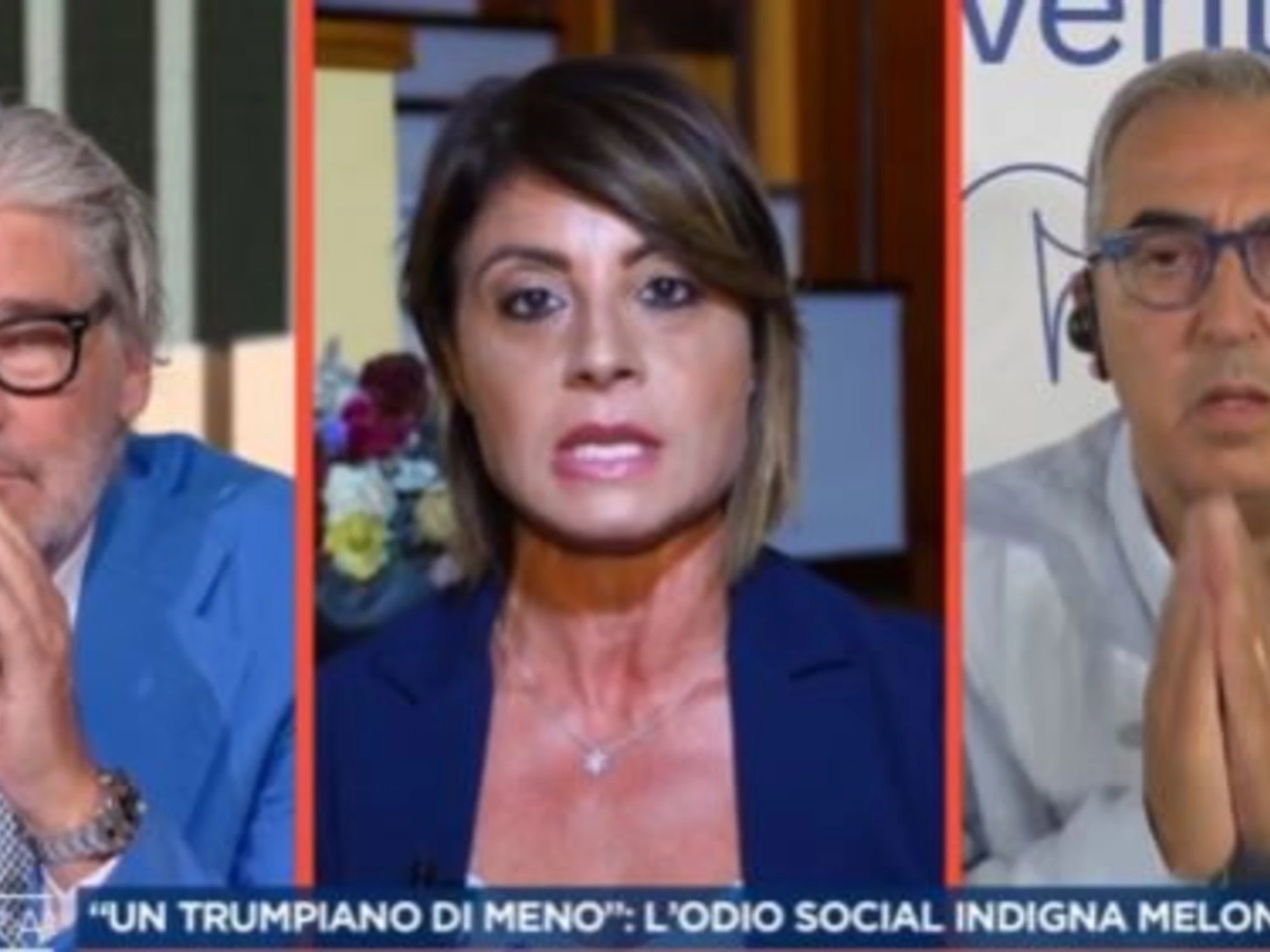 4 di sera, Gasparri smonta la grillina in tv: "Ma che dice?"